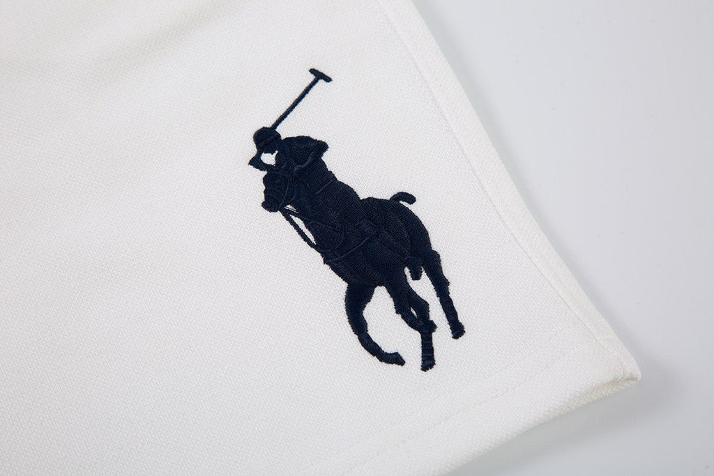 Test2-Ralph Lauren Big Pony Embroidered Drawstring Shorts ¡ª detail