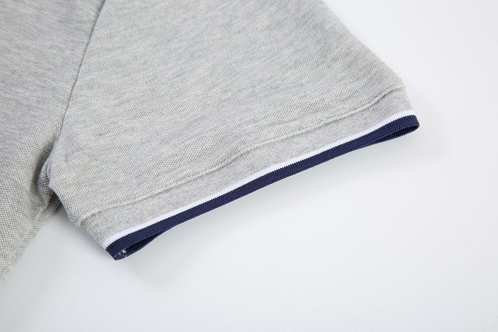 Test2-Ralph Lauren Contrast-Trim Piqu¨¦ Crewneck T-Shirt ¡ª detail